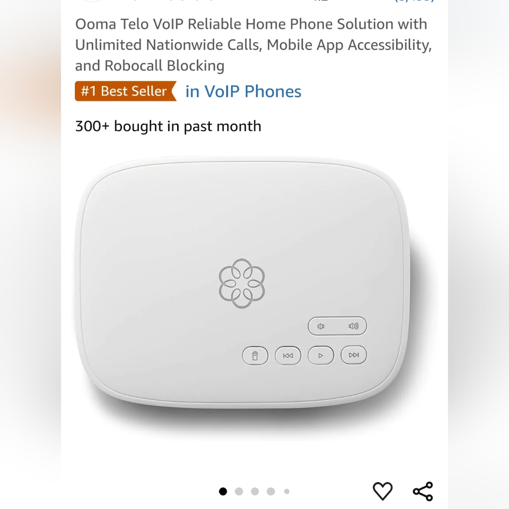 Brand New Ooma Reliable Phone Genie